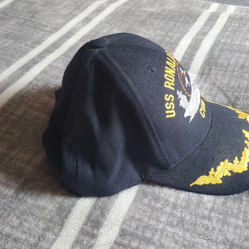 USS Ronald Reagan CVN-76 Navy Cap | Embroidered Military Hat - Picture 2 of 7